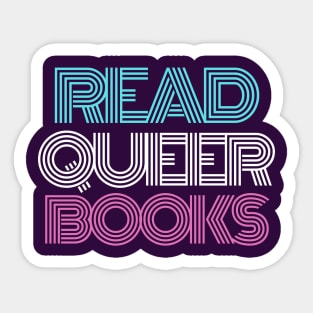 Read Queer Books Sticker